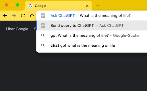 ChatGPT Chrome Extension Preview