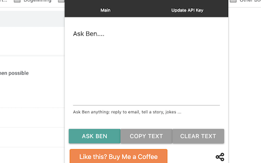 Ben (Chat GPT) Preview