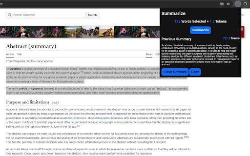 Simple Summary Preview