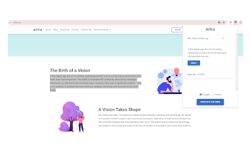 AITTIA Chrome Extension