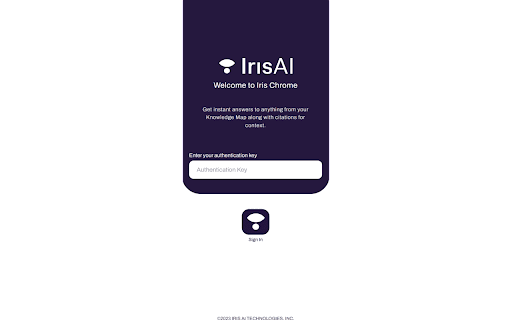 IRIS Chrome Preview