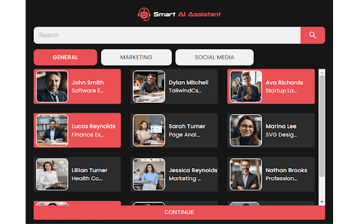 SmartTeams AI Assistant Preview