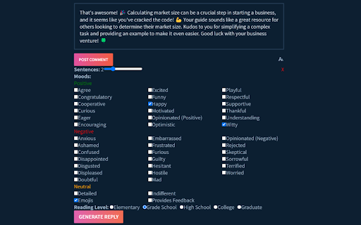 Reply Gen Preview