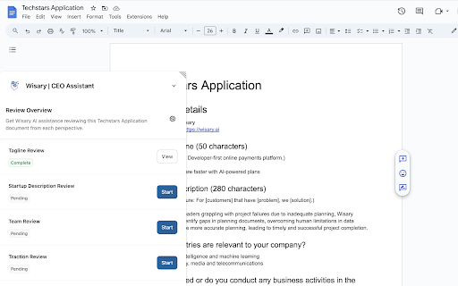 Wisary Assistant Preview