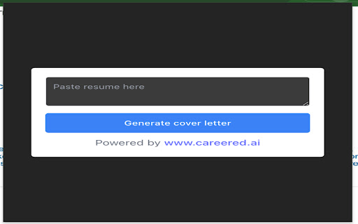 AI Cover Letter Generator