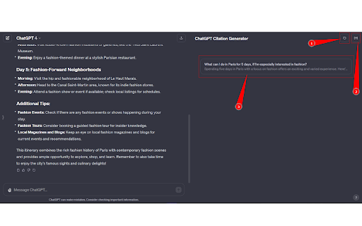 ChatGPT Citation Generator Preview