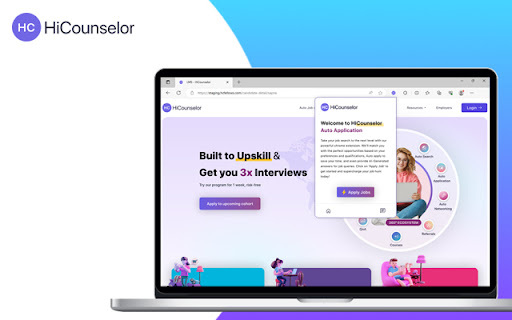 HiCounselor Auto Application Preview