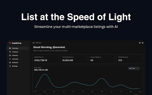 SupplyDrop Chrome Extension