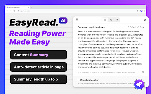 EasyRead.AI Preview