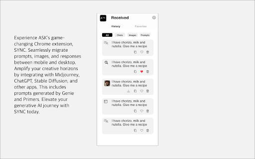 SYNC by ASK Preview