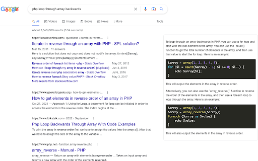 ChatGPT for Google Browser Extension Preview