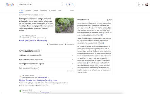 ChatGPT Online for Google Preview