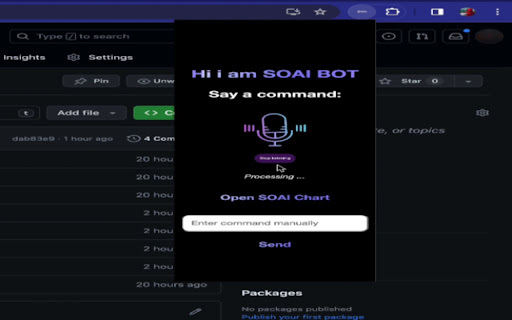 SOAI voice control extension Preview