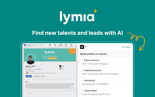 Lymia Discover Preview
