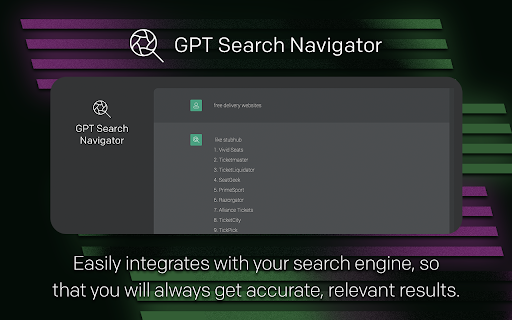 GPT Search Navigator Preview