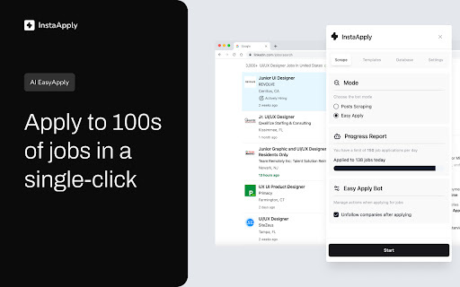 InstaApply Preview