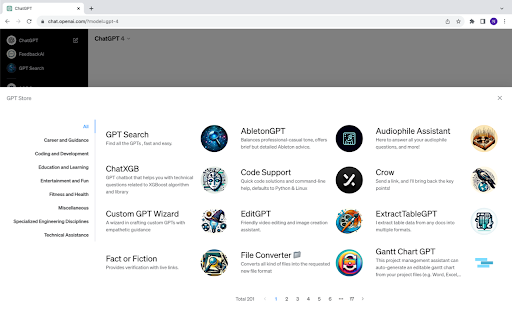 GPT Store for Enthusiasts Preview