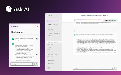 Google AI Search and Chat Preview