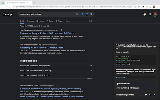 ChatGPT Assistant Preview