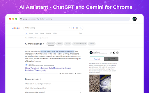 AI Assistant - ChatGPT and Gemini for Chrome Preview