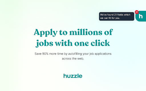 Huzzle Autofill Extension Preview