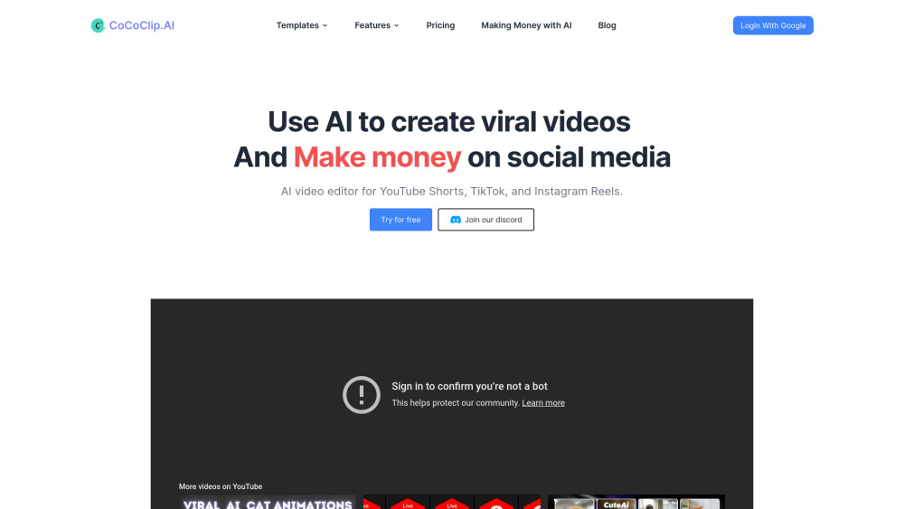 CoCoClip.AI Preview