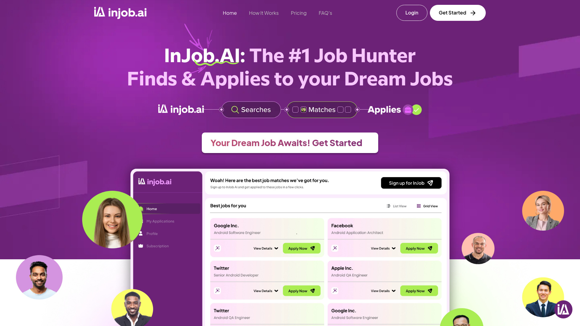 Injob.AI screenshot