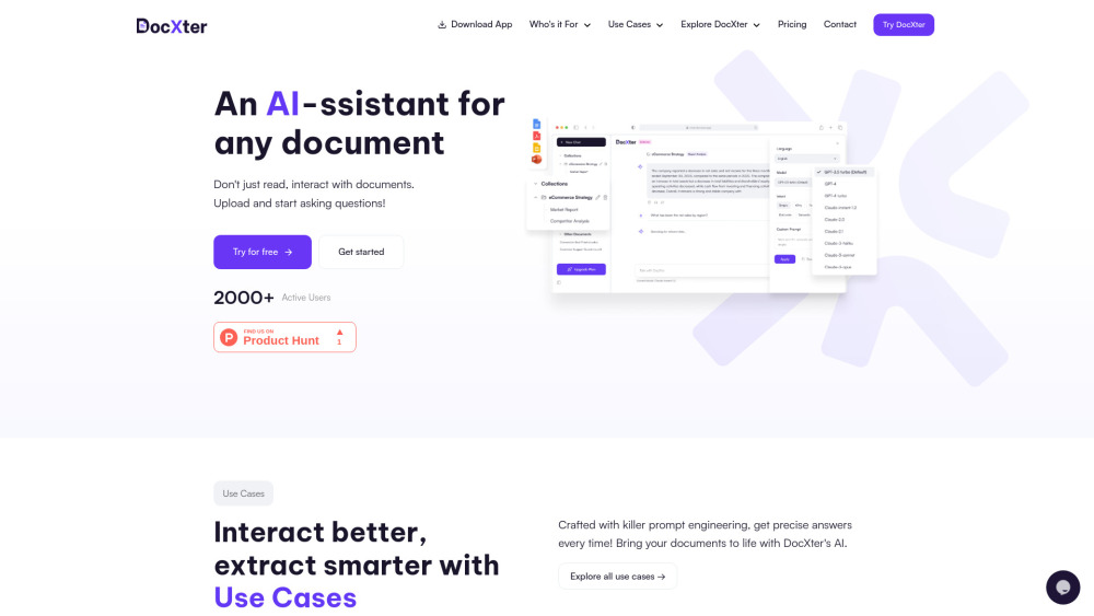 DocXter Preview