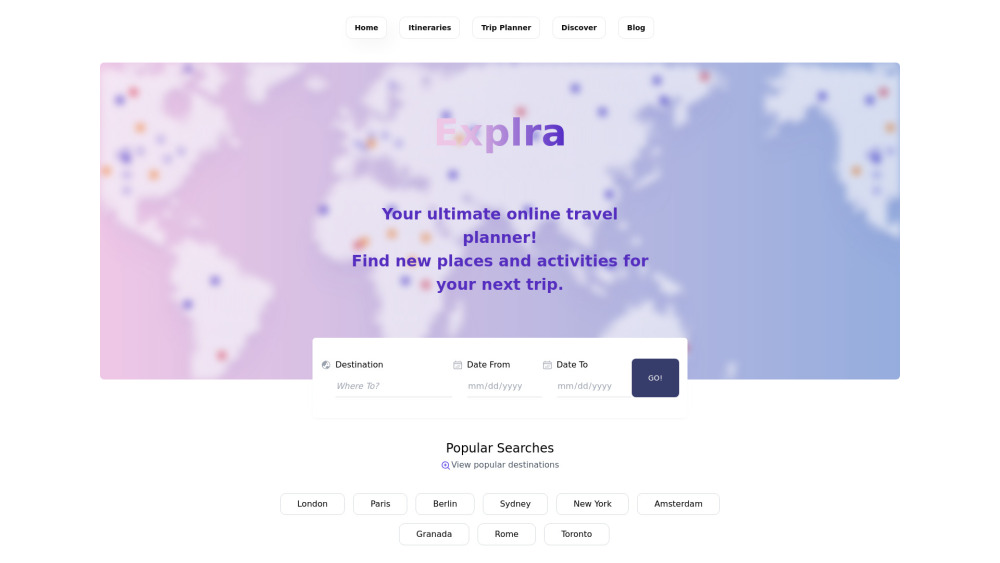 Explra Preview