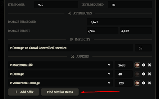 Similar Items and Prices Before Selling Preview