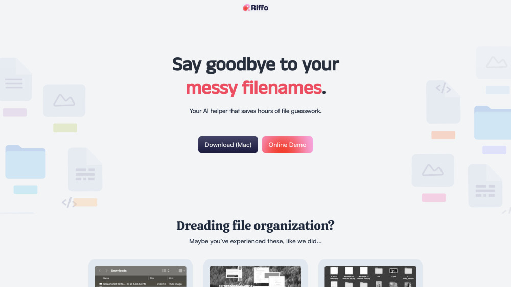 Riffo Preview