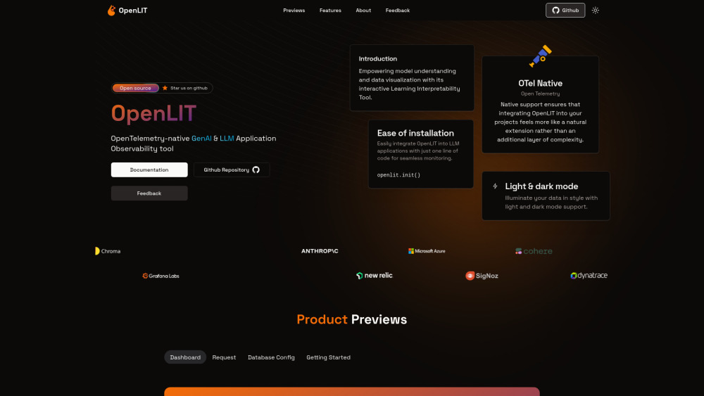 OpenLIT Preview