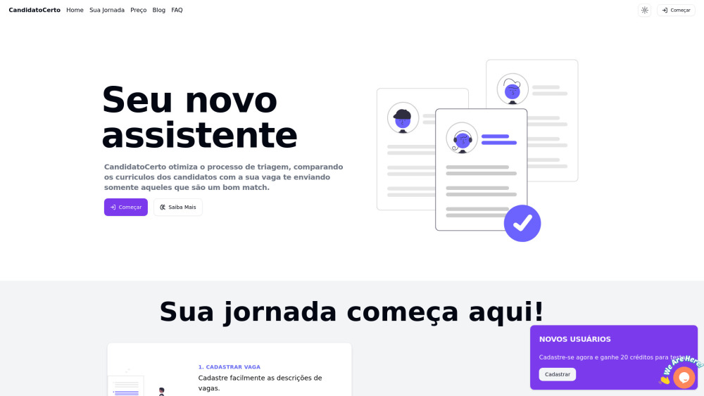 CandidatoCerto Preview