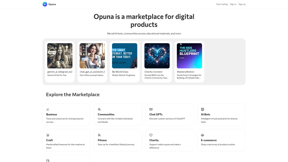 Opuna Preview