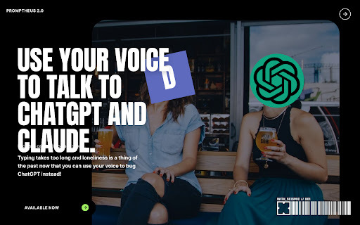Promptheus 2 - Talk to ChatGPT Preview