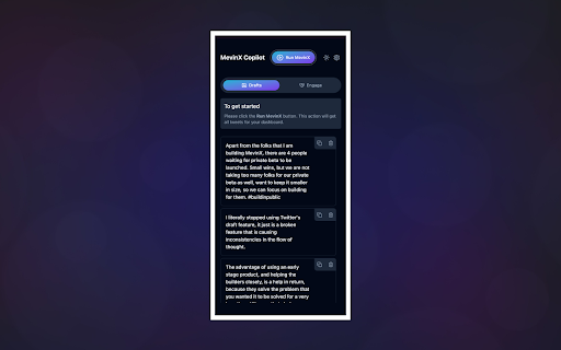 MevinX Preview