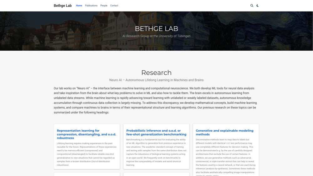 Bethge Lab Preview