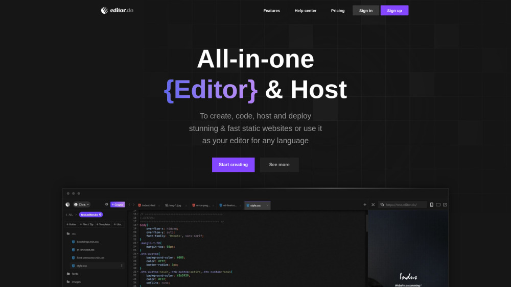 Editor.do Preview