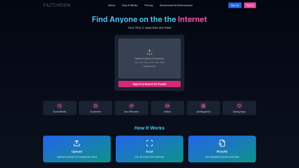 FaceIndex Preview