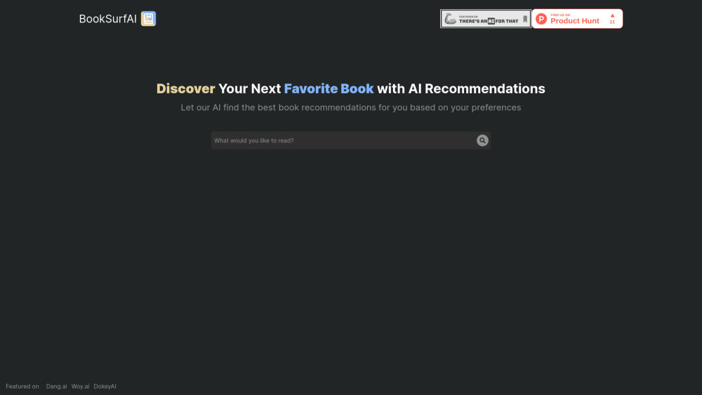 BookSurfAI Preview