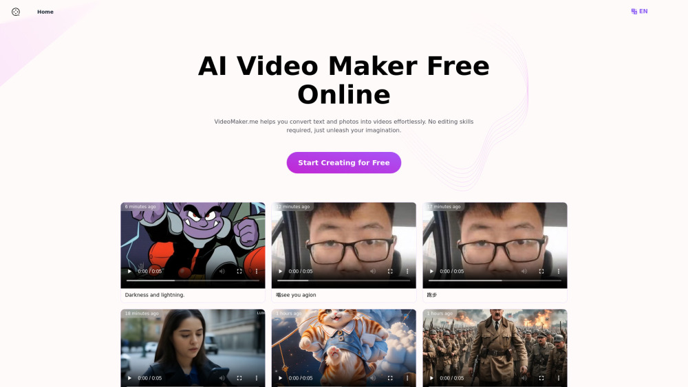 VideoMaker.me banner