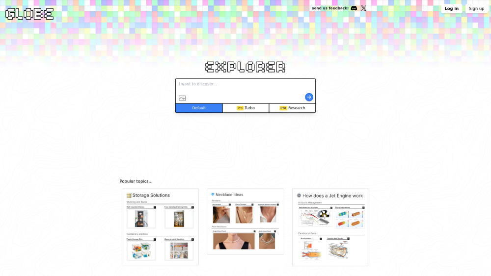 Globe Explorer Preview
