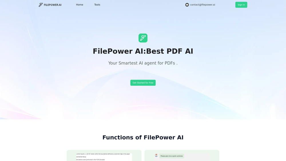 FilePower AI Preview