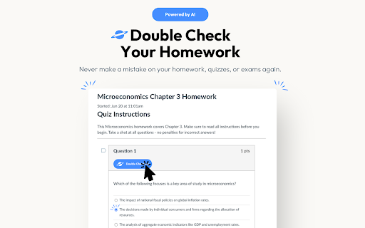 Double Check Preview