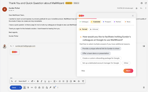 MailWizard.ai Preview