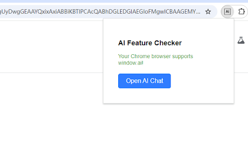 AI Feature Checker Preview