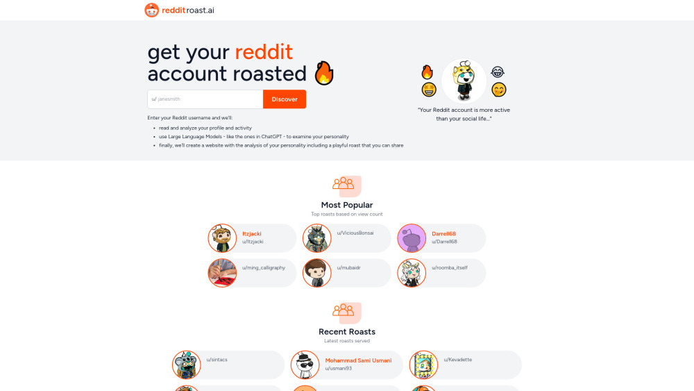 redditroast.ai Preview