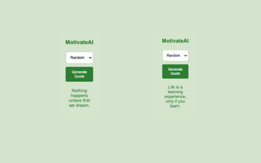 MotivateAI Preview