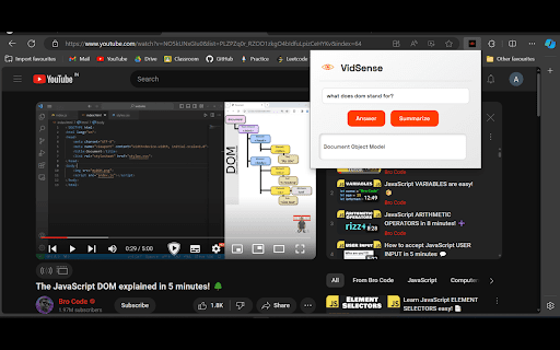 VidSense Preview