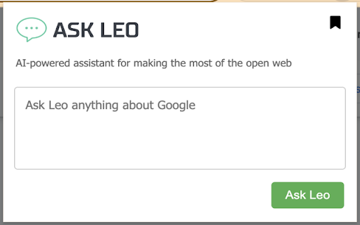Leo Page Assistant Preview